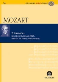 Mozart: Eine kleine Nachtmusik KV 525 KV 525 / KV 388 (Study Score + CD) published by Eulenburg